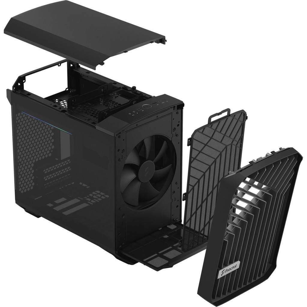 Корпус Fractal Design Torrent Nano Black TG Dark tin (FD-C-TOR1N-01) - зображення 11