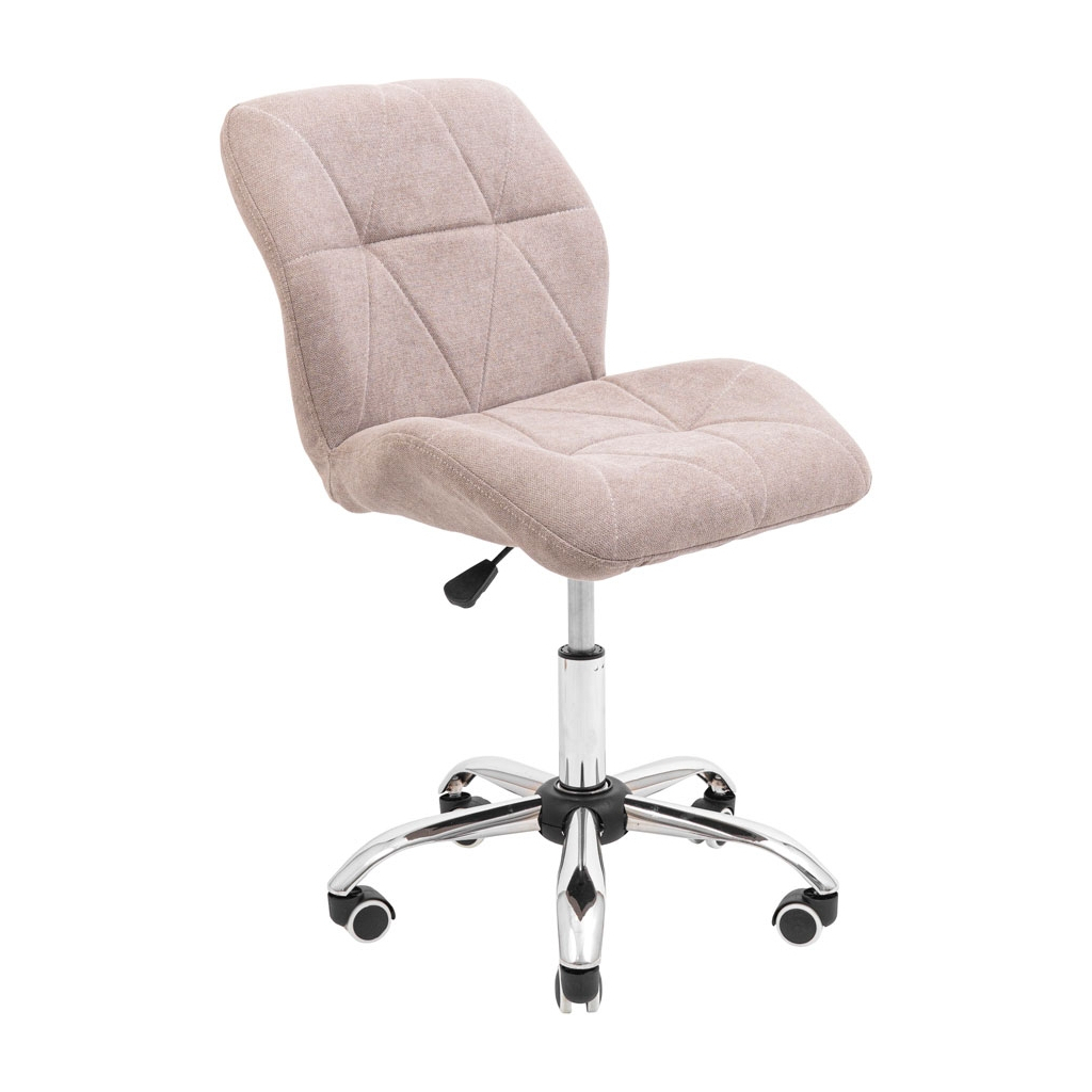 Офісне крісло Richman Бінго Хром Піастра Бежеве (ADD0002750) - зображення 1