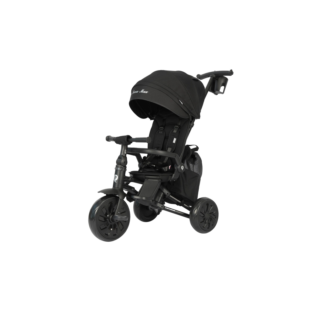 Дитячий велосипед QPlay Nova складаний триколісний Max Black (S703NovaMaxBlack) - зображення 1