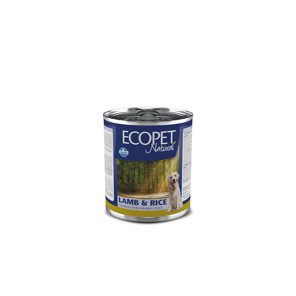 Консерви для собак Farmina Ecopet Natural Dog Lamb & Rice з ягнятком 300 г (8606014106022) - зображення 1