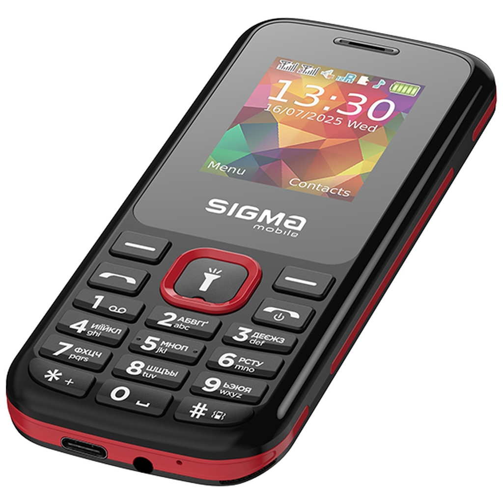 Мобільний телефон Sigma X-style 171 MINI Black-Red (4827798813744) - зображення 5