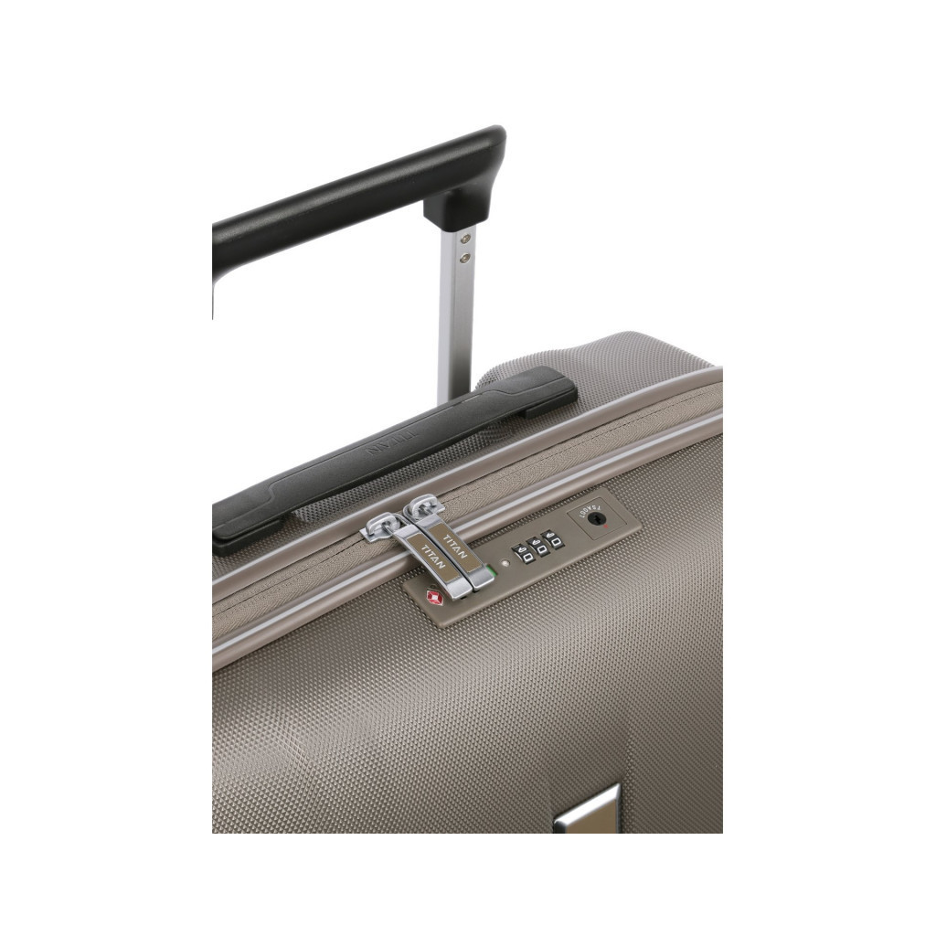Валіза Titan Xenon 19 Champagne S USB (Ti849406-40) - зображення 8