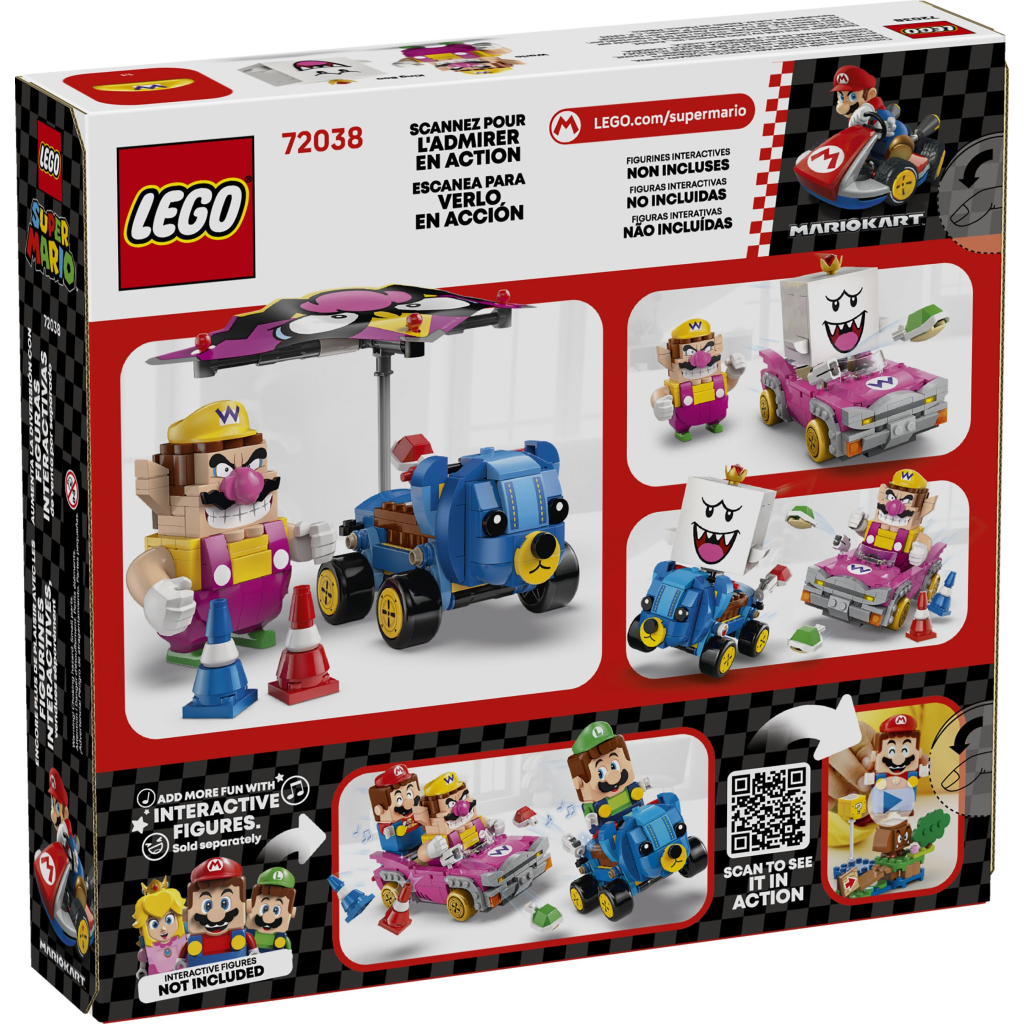 Конструктор LEGO Super Mario Mario Kart – Wario та King Boo (72038) - зображення 7
