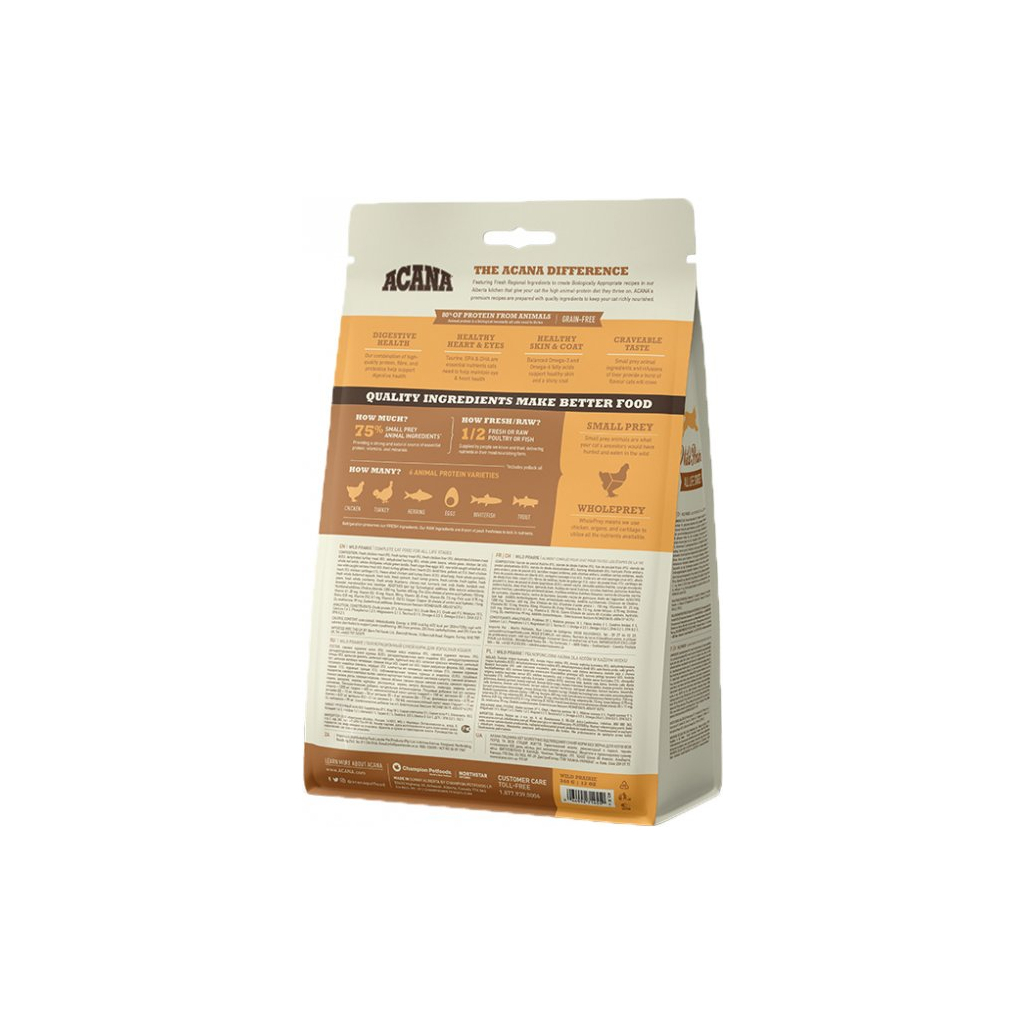 Сухий корм для кішок ACANA Wild Prairie Cat 340 г (0064992714550) - зображення 5