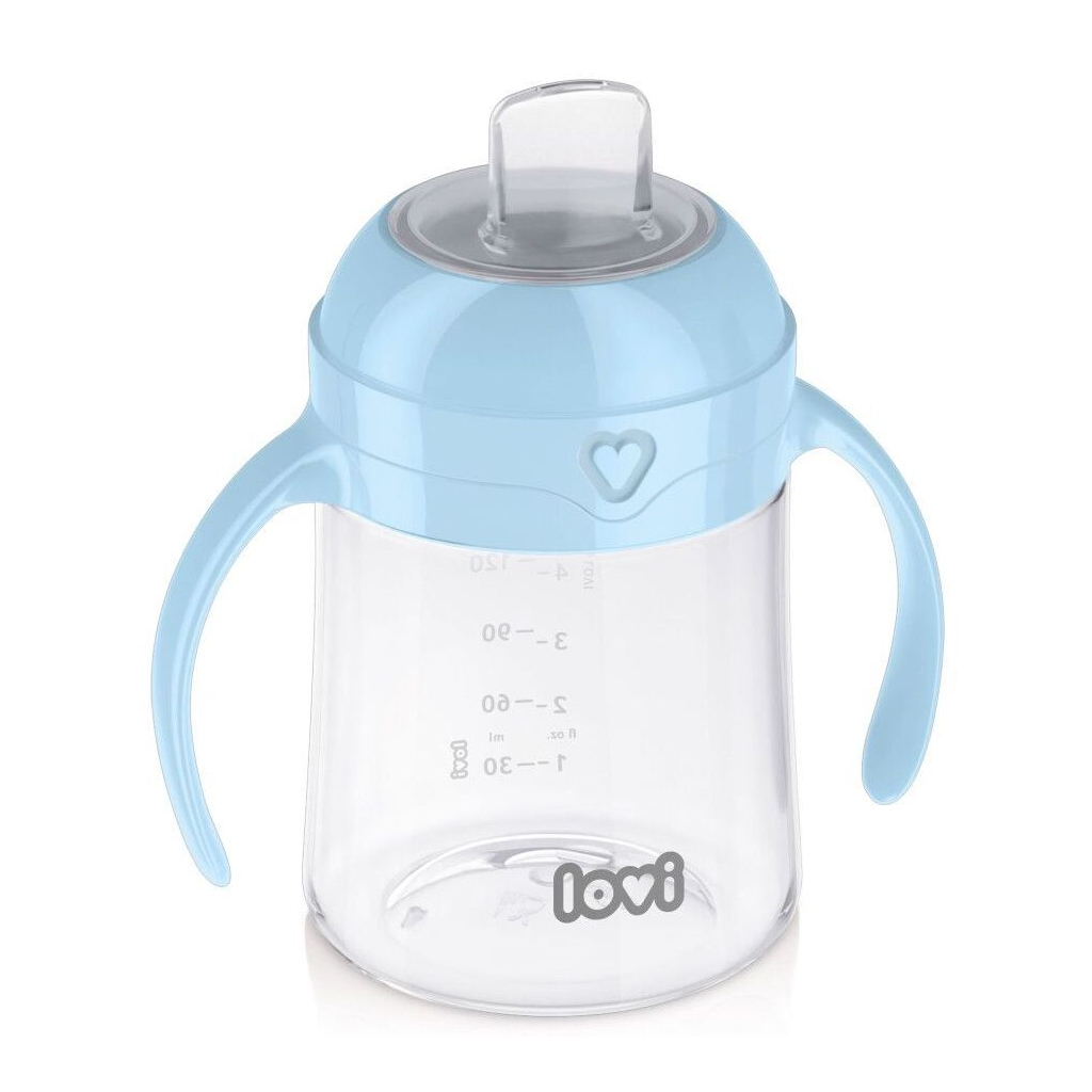 Поїльник-непроливайка Lovi 150 мл - блакитна (35/358) - зображення 2
