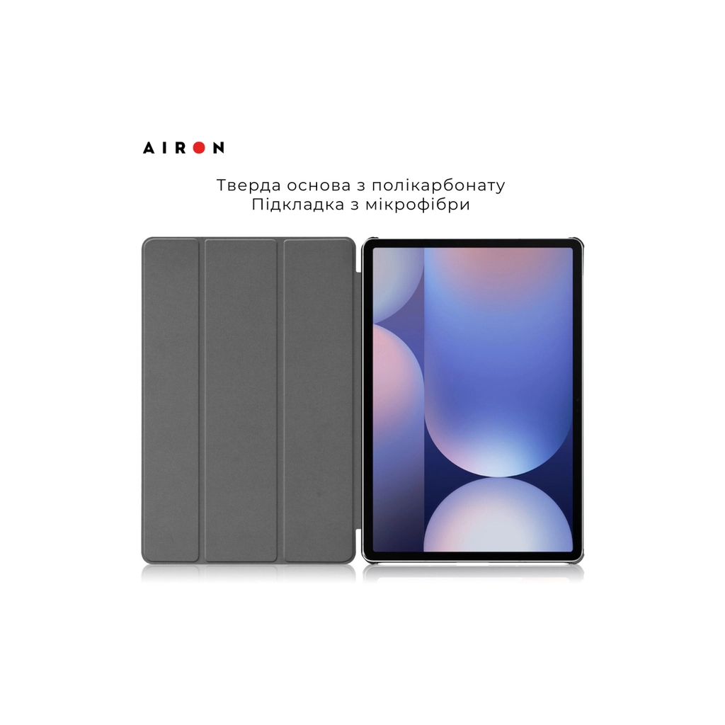 Чохол до планшета AirOn Premium Samsung Galaxy tab S10 Plus 12.4 2024 + film Black (4822356758483) - зображення 8