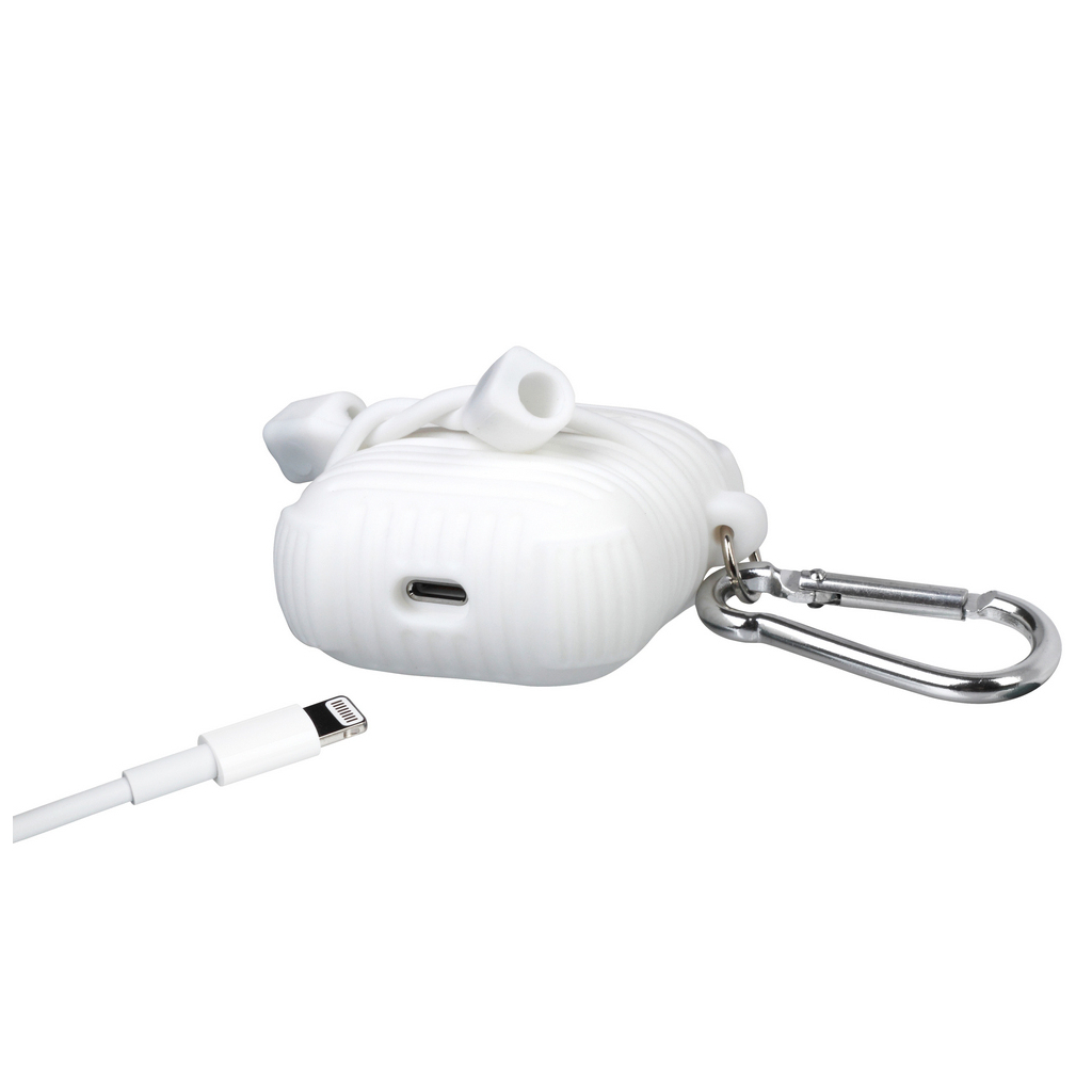 Чохол для навушників Armour i-Smile для Apple AirPods IPH1437 White (702329) - зображення 3