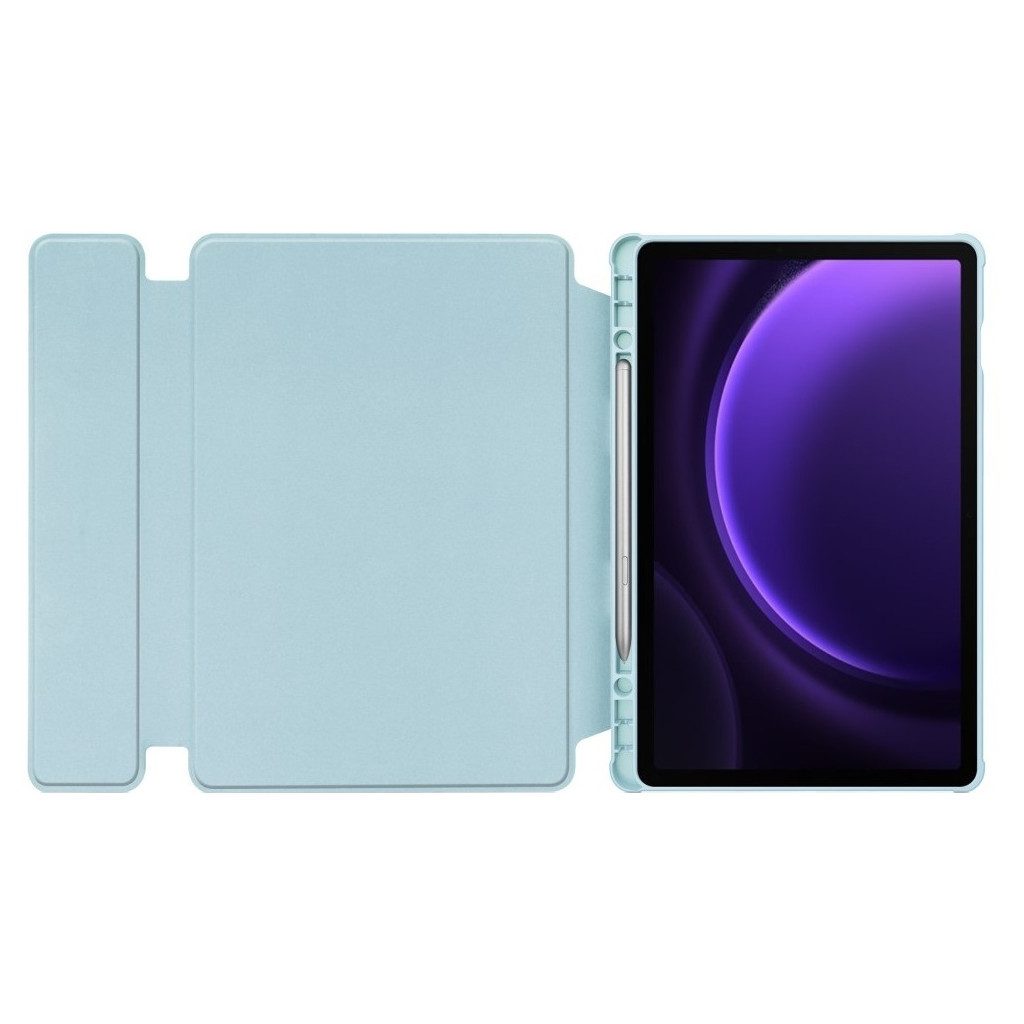 Чохол до планшета BeCover 360° Rotatable Samsung Tab S9 (SM-X710/SM-X716)/S9 FE (SM-X510/SM-X516B) 11.0" Light Blue (710435) - зображення 4