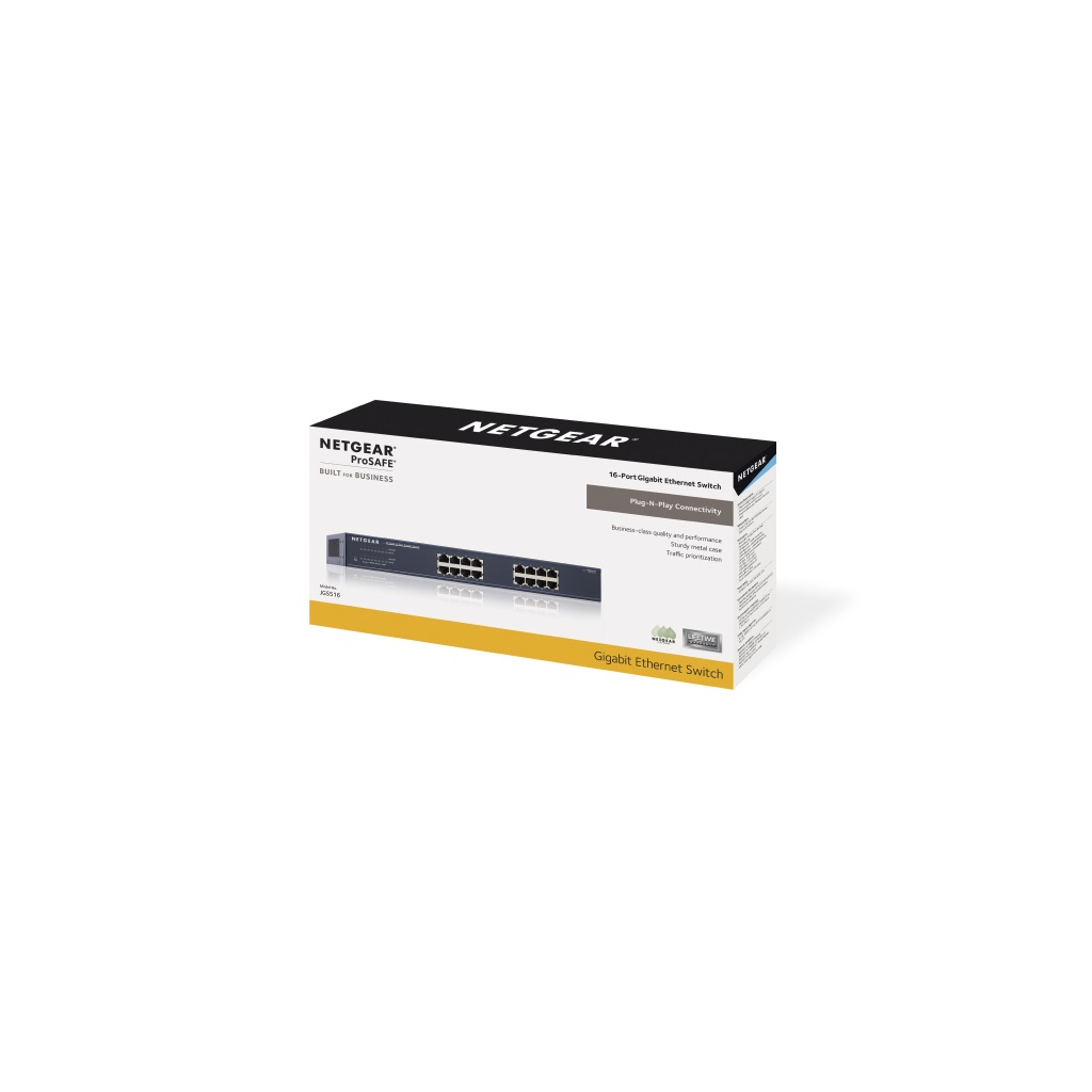 Комутатор мережевий Netgear JGS516-200EUS - зображення 5
