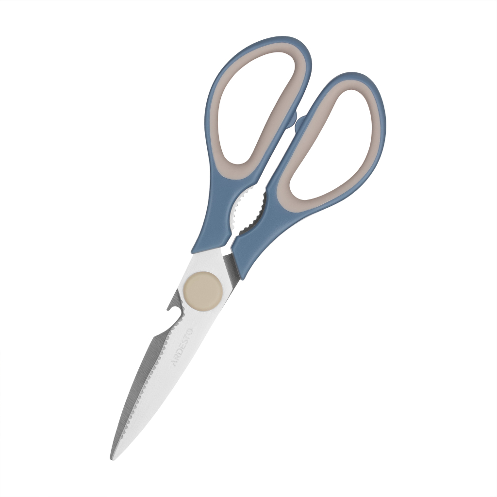 Кухонні ножиці Ardesto Gemini 21 см сіро-сині (AR2125B) - зображення 1