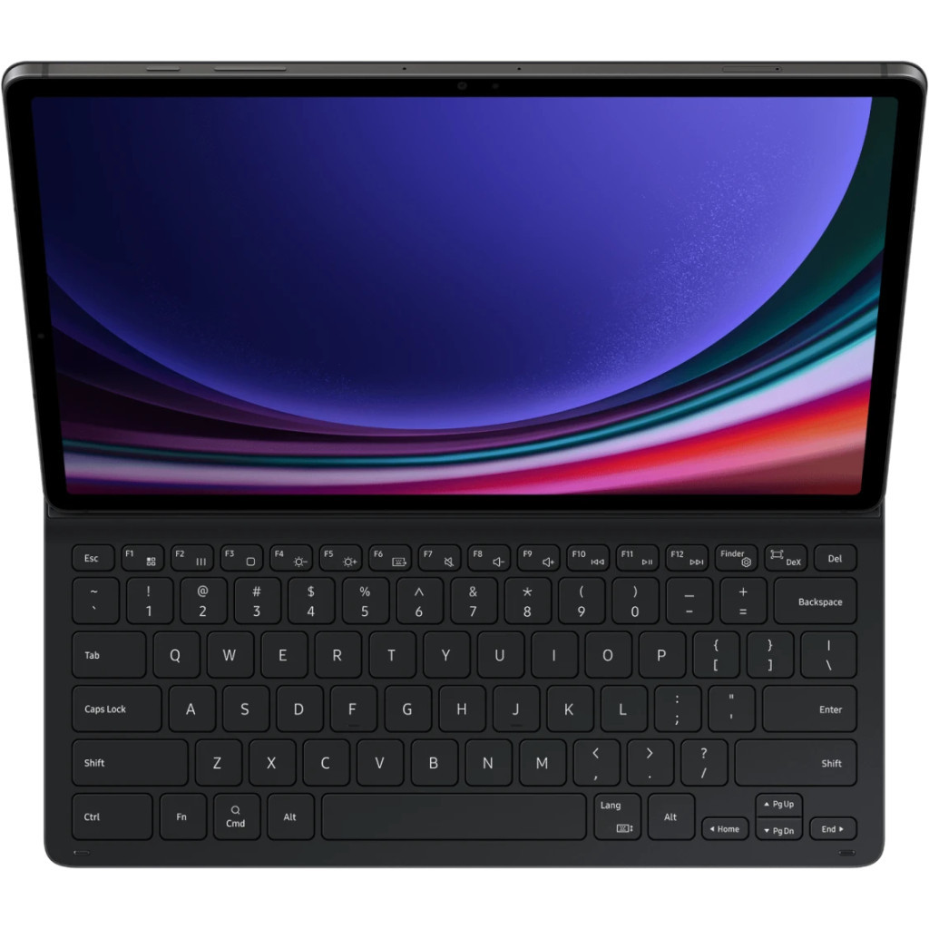 Чохол до планшета Samsung Tab S9 Ultra Book Cover Keyboard Slim Black (EF-DX910BBEGUA) - зображення 1
