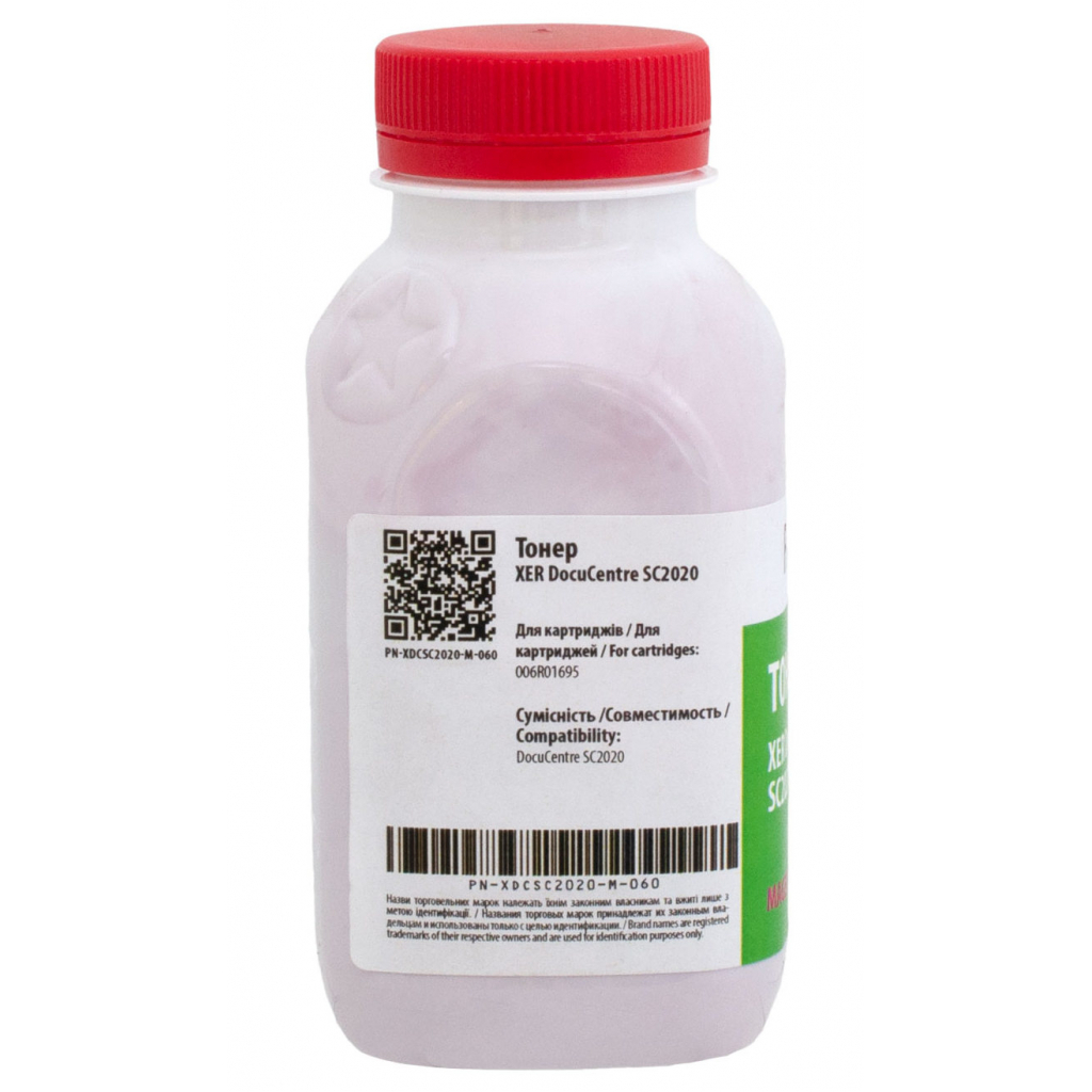 Тонер Patron Xerox DC SC2020, 60 г, Magenta (PN-XDCSC2020-M-060) - изображение 2