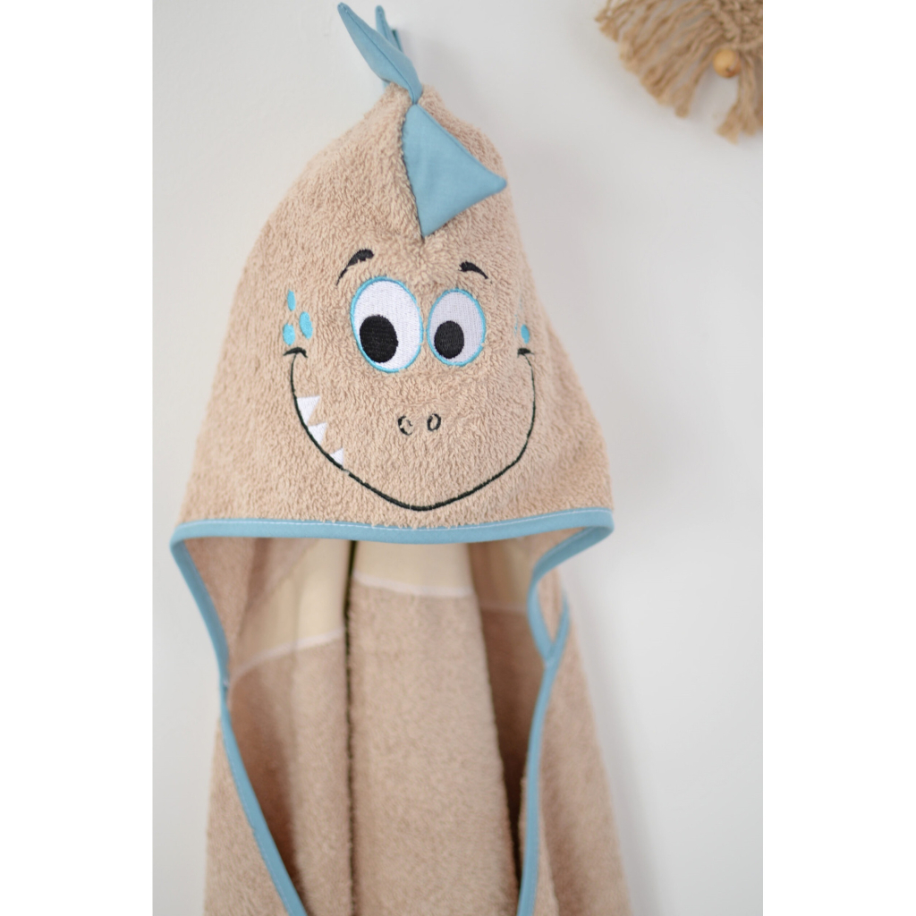 Пелюшки для малюків Верес Пелюшка для купання Baby Veres "Dino beige" 80*120 (190.01) - зображення 5