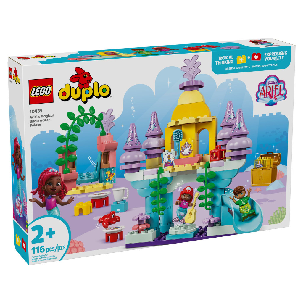 Конструктор LEGO DUPLO Disney Чарівний підводний палац Аріель (10435) - зображення 1