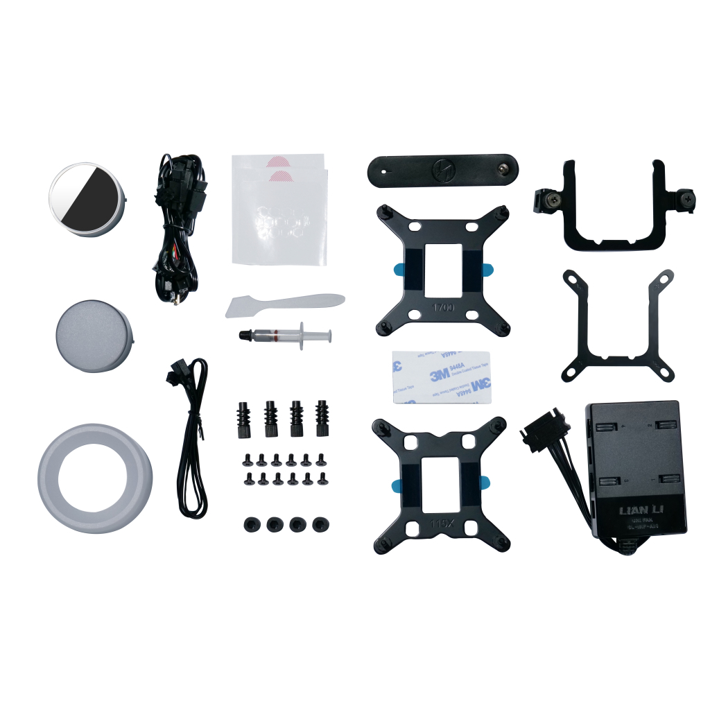 Система рідинного охолодження Lian Li GA II Trinity 360 SL-Inf Black (G89.GA2T36INB.00) - зображення 3