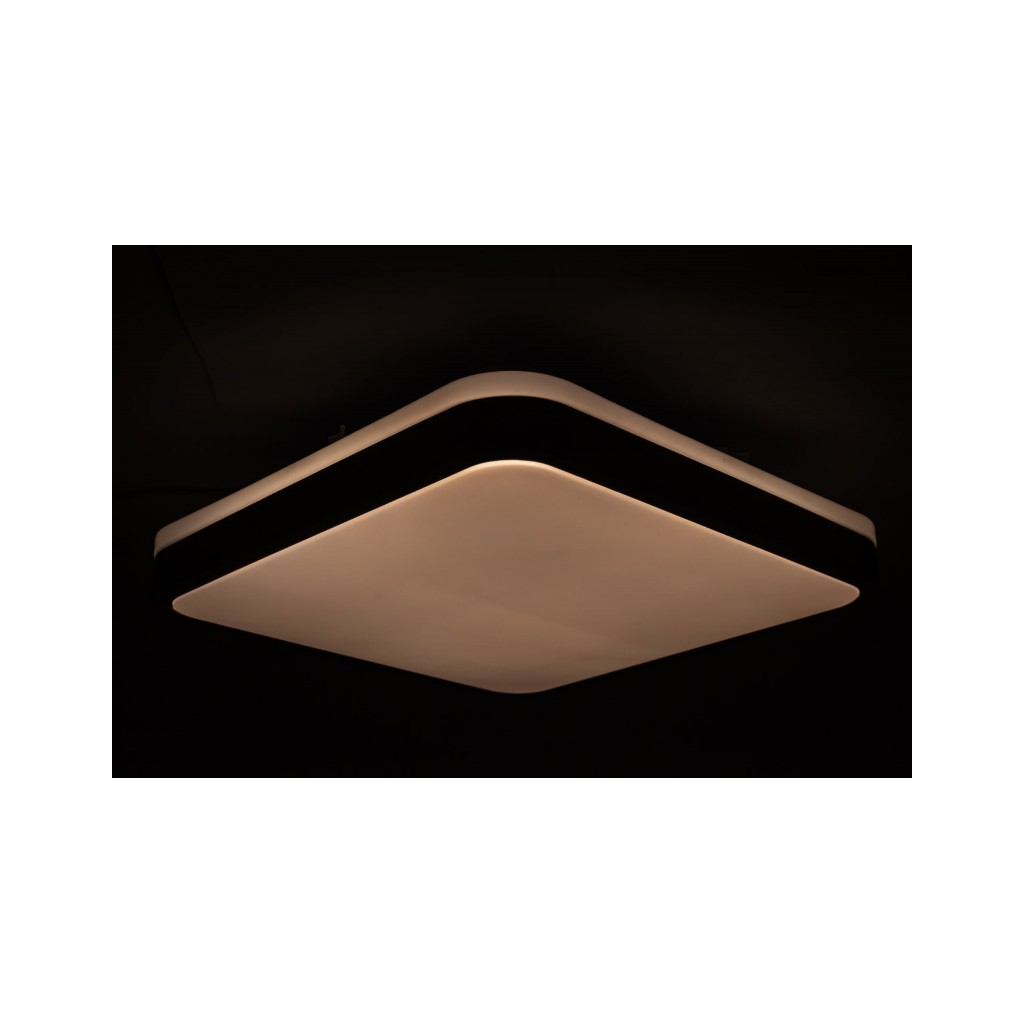 Світильник Vestum GLOW матовий 60W 391*391*65мм 3000К-6500К з ДК горіх (VS-91052) - изображение 6