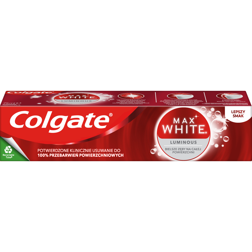 Зубна паста Colgate Max White Luminous 75 мл (8714789867632) - зображення 6