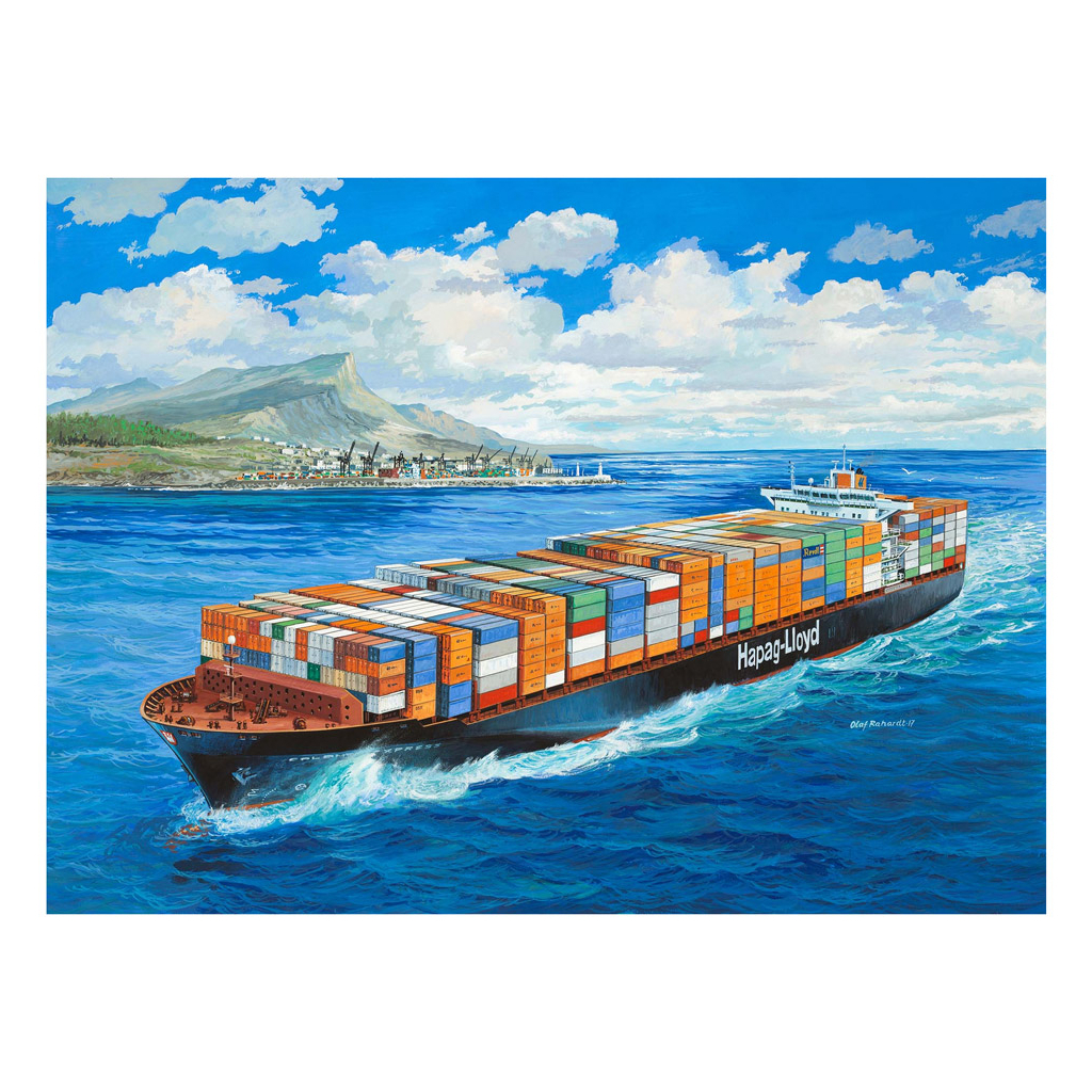 Збірна модель Revell Контейнеровоз Colombo Express рівень 4 масштаб 1:700 (RVL-05152) - зображення 7