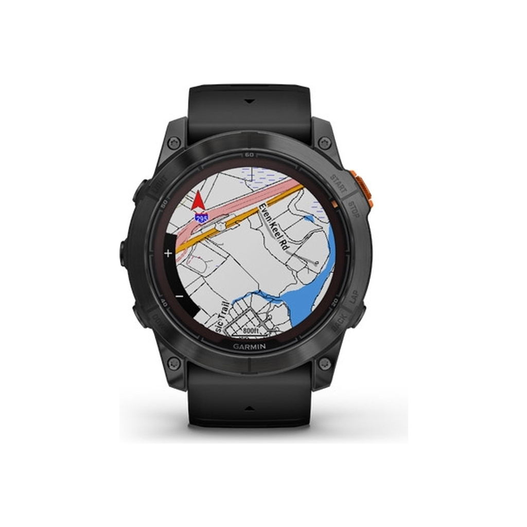 Смарт-годинник Garmin fenix 7X Pro Sol, Slate Gray Stl w/ Black Bnd, GPS (010-02778-01) - зображення 3
