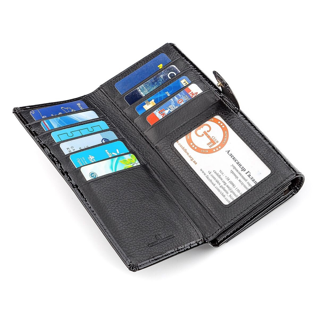 Гаманець ST Leather Чорний (18433) - зображення 7