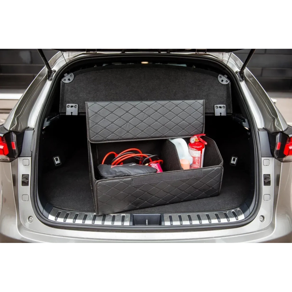 Сумка-органайзер Poputchik в авто, розмір 65*30*30 см (L), (03-144-2Д) - зображення 5