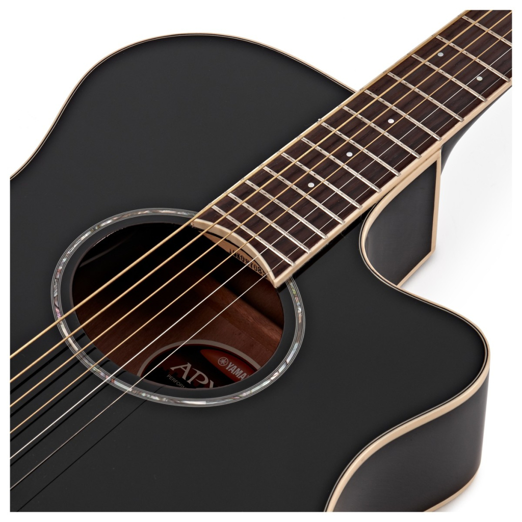 Гітара електроакустична Yamaha APX600 Black - зображення 5