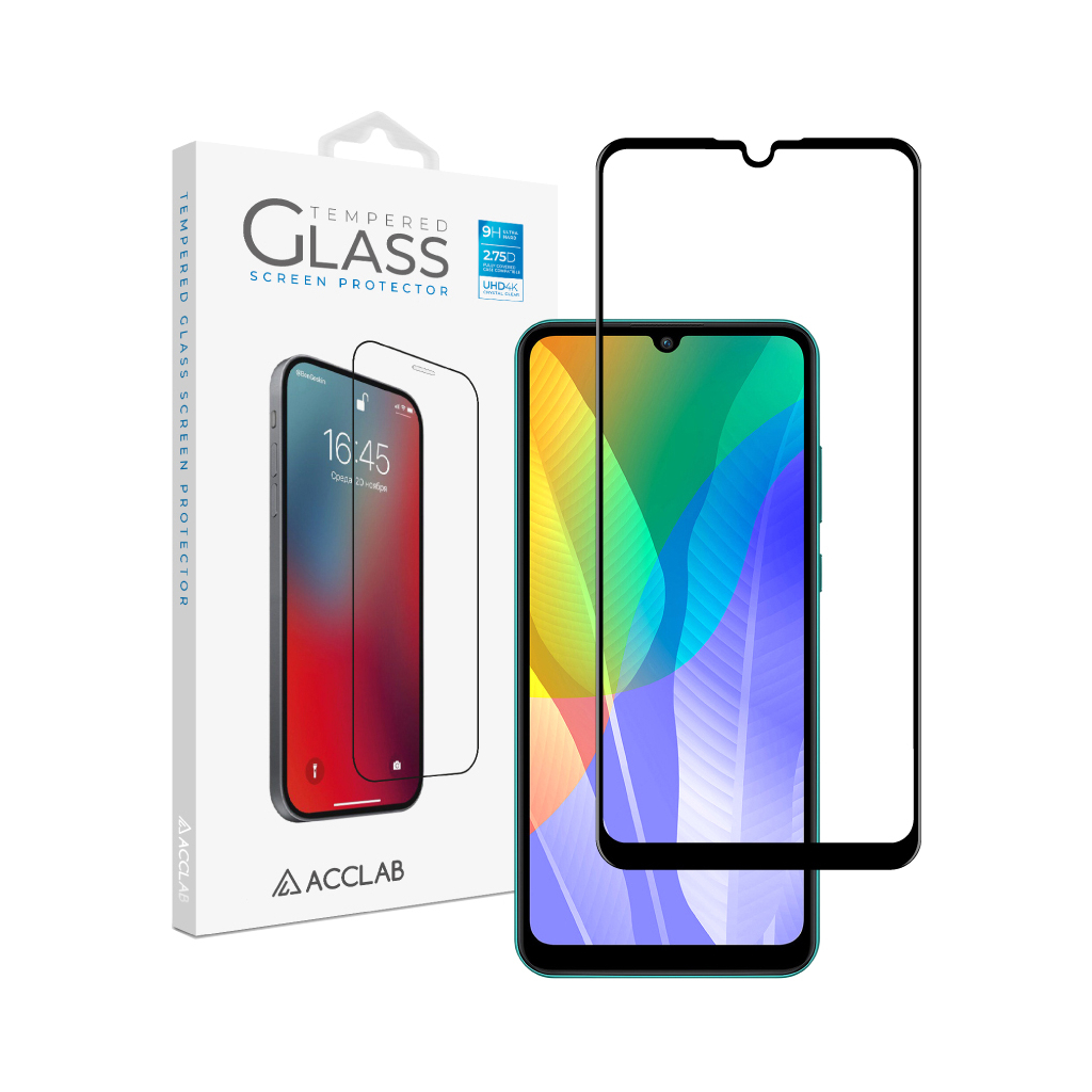 Скло захисне ACCLAB Full Glue Huawei Y6p (1283126508301) - зображення 1