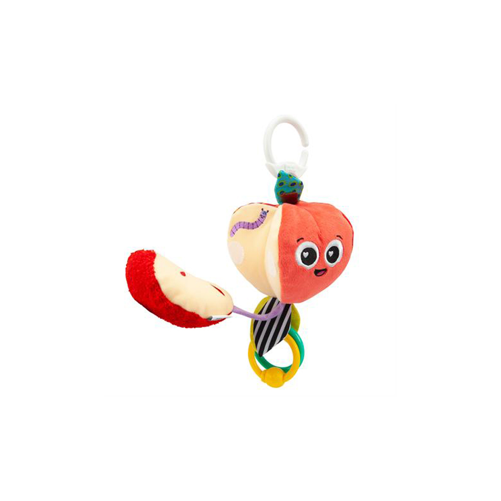 Іграшка на коляску Lamaze Яблучко із прорізувачем (L27383) - зображення 2