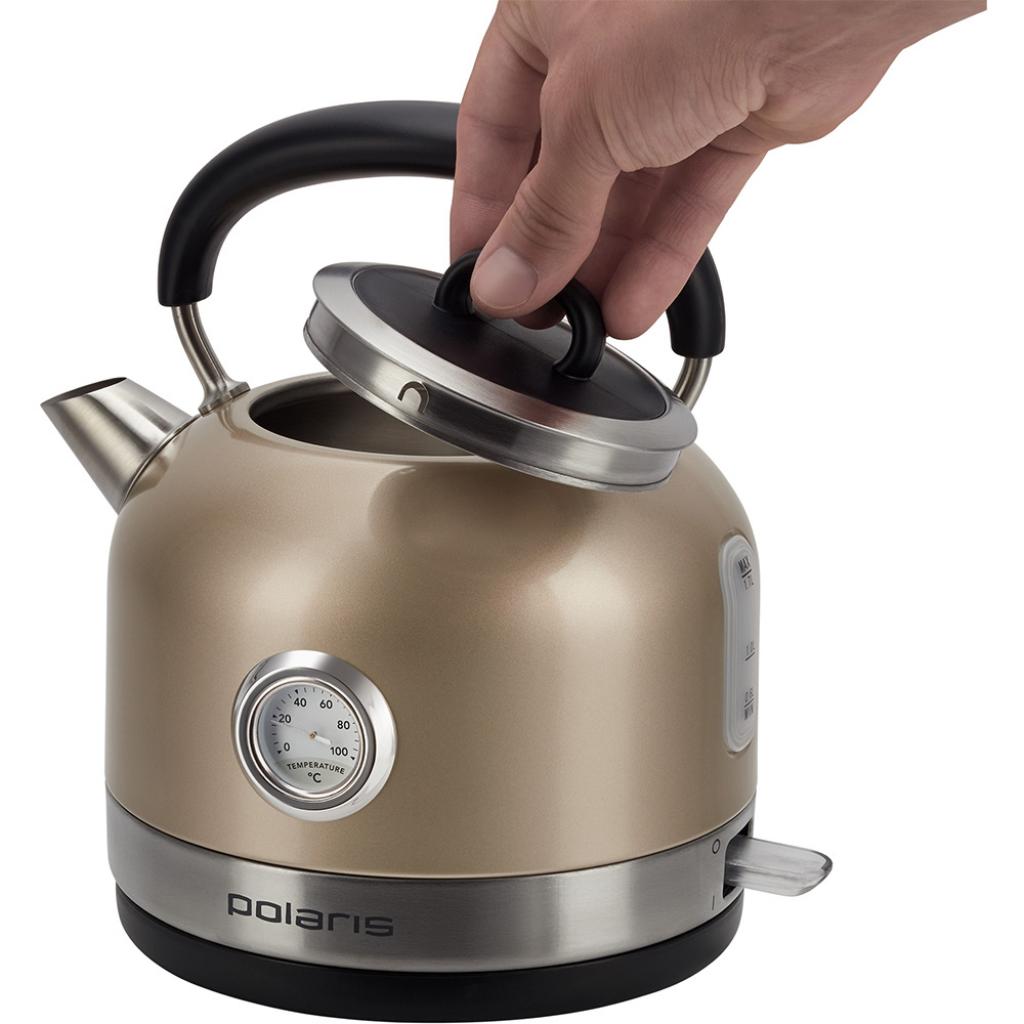 Електрочайник Polaris PWK 1741CA Champagne - зображення 7