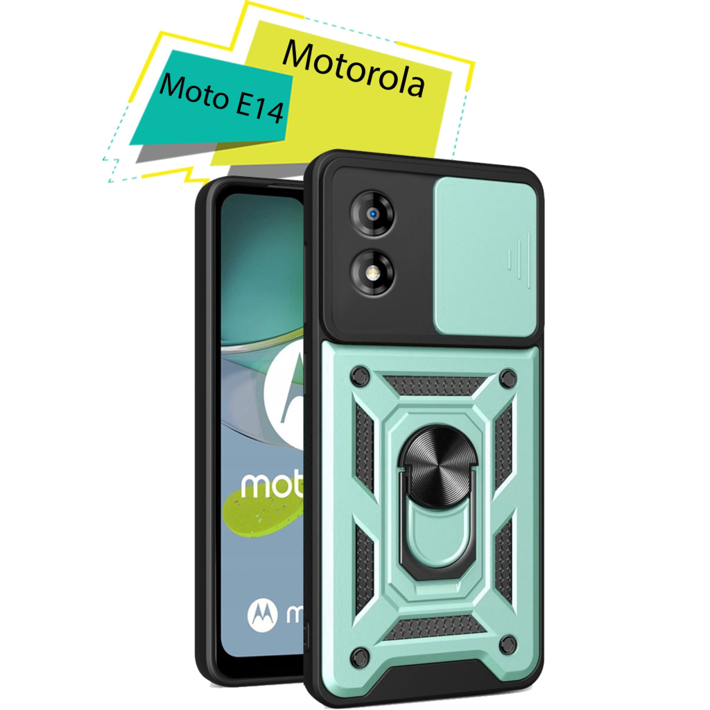 Чохол до мобільного телефона BeCover Military Motorola Moto E14 Dark Green (713054) - зображення 1