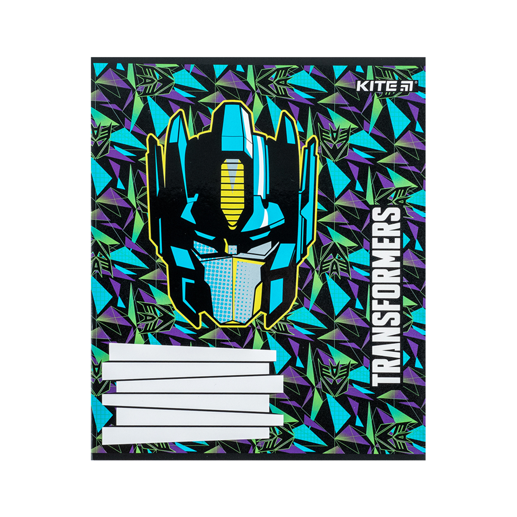 Зошит Kite Transformers 12 аркушів, коса лінія (TF24-235) - зображення 3
