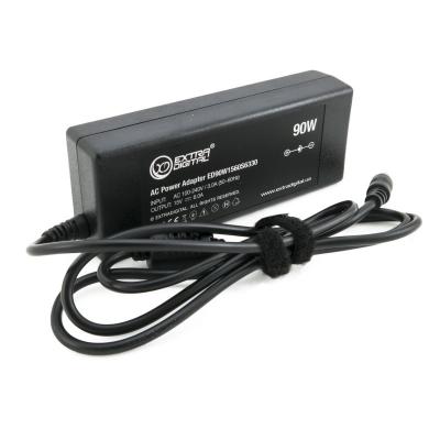 Блок живлення до ноутбуку Extradigital Toshiba 15V, 6A, 90W (6.3x3.0) (PST3847) - зображення 1