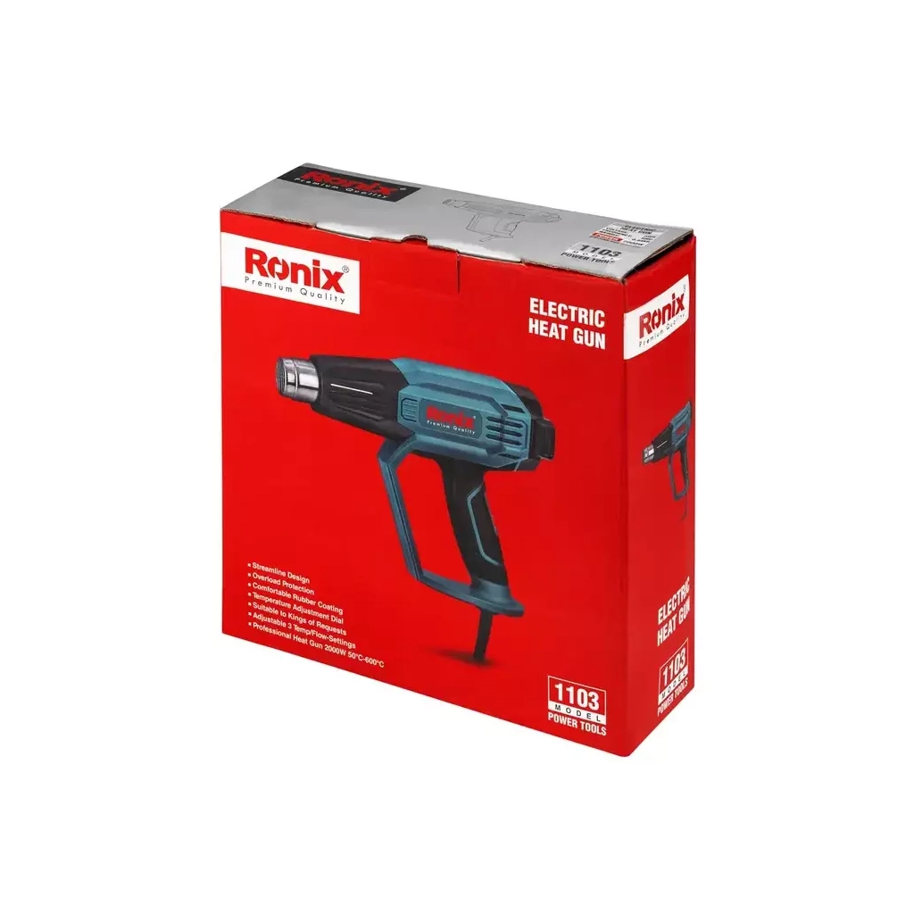 Будівельний фен Ronix 2000Вт (1103) - зображення 9