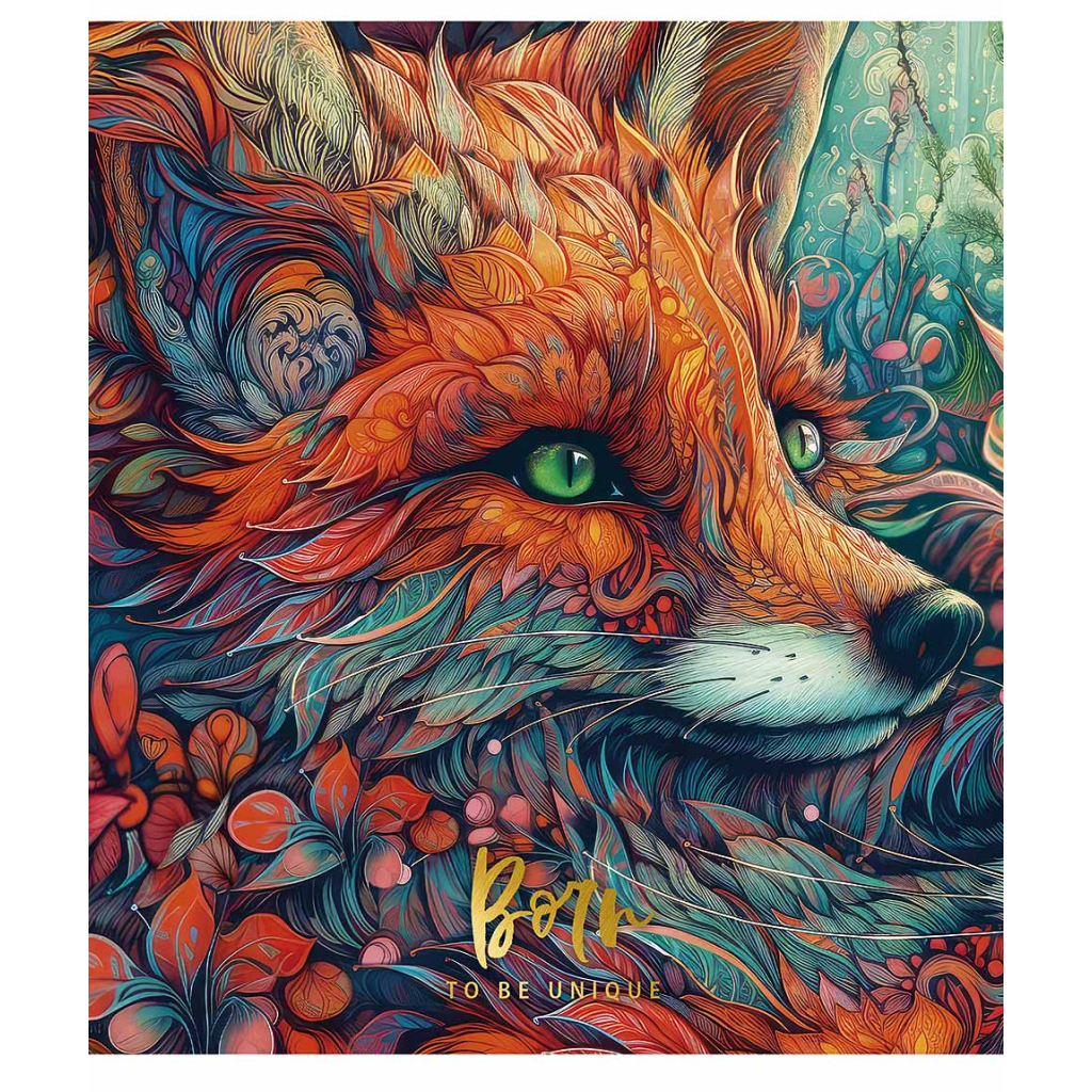 Зошит Школярик Born to be unigue 96 аркушів лінія (096-3299L) - зображення 3