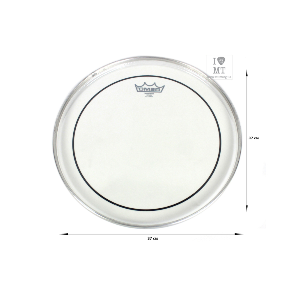 Пластик для барабана Remo Pinstripe 14" Coated (22150) - изображение 2