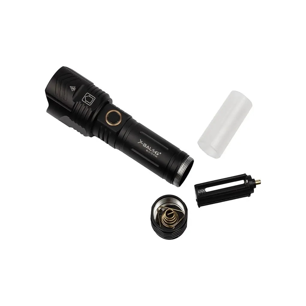 Ліхтар X-Balog BL-L-12-P100 алюмінієвий з опцією PowerBank (L095) - зображення 9