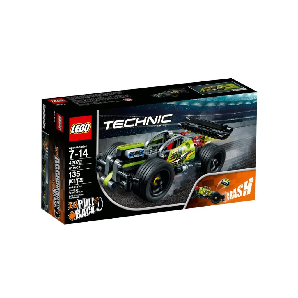 Конструктор LEGO Бум! Зелений гоночний автомобіль (42072) - зображення 1