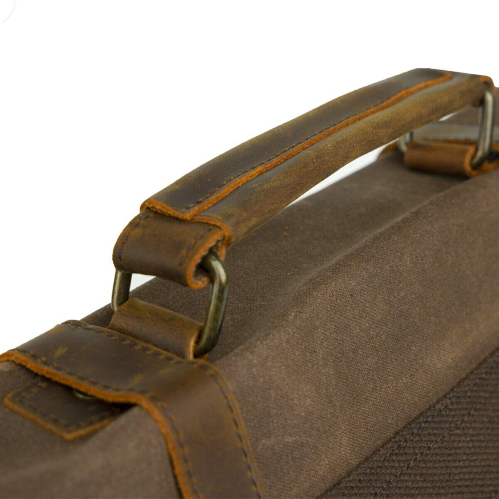 Сумка Vintage На плече Коричнева (20116) - зображення 10