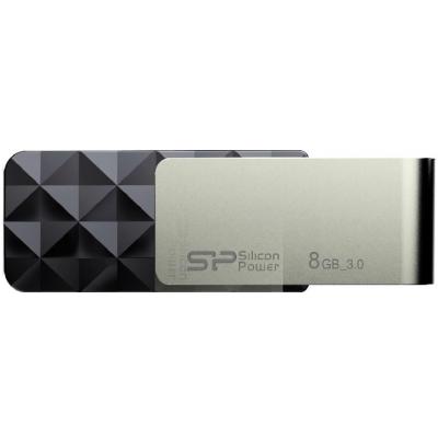 USB флеш накопичувач Silicon Power 8GB BLAZE B30 USB 3.0 (SP008GBUF3B30V1K) - зображення 1