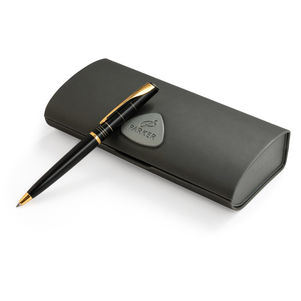 Ручка кулькова Parker P РШ Latitude K45Ч Silky Black GT чорний (K45Ч) - зображення 4