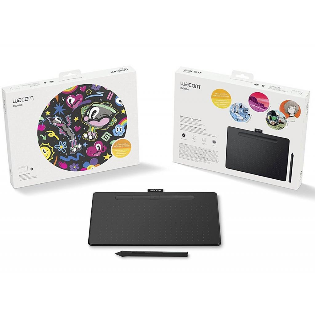Графічний планшет Wacom Intuos M Bluetooth black (CTL-6100WLK-N) - зображення 9