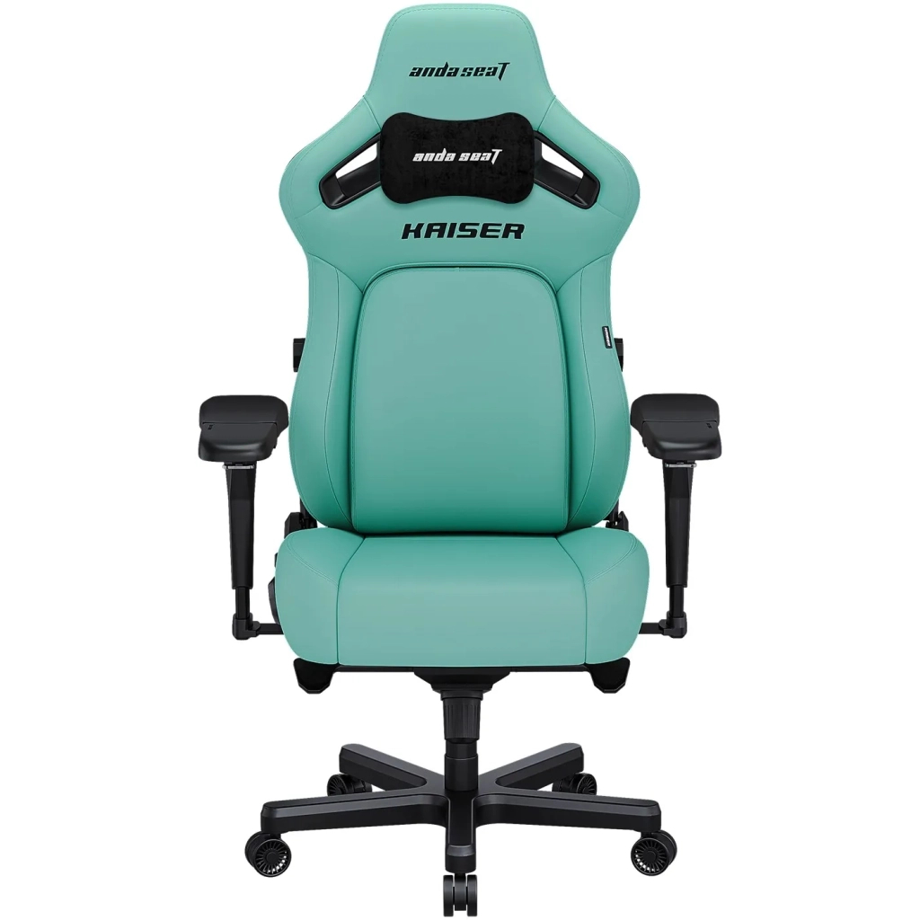Крісло ігрове Anda Seat Kaiser 4 PVC Size XL Green (AD12YDDC-XLL-20-E-PV/C) - зображення 1