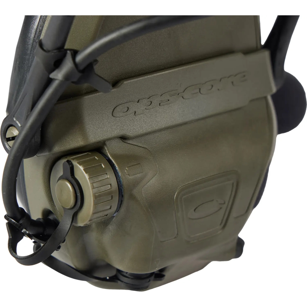 Тактичні навушники Ops-Core AMP Communication Headset-Connectorized. NFMI. Верхній тримач. Ranger Green (N101153-02-0006) - зображення 7