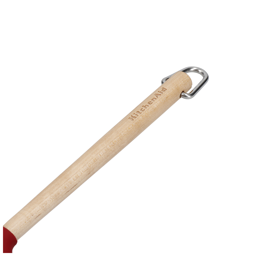 Лопатка кухонна KitchenAid Coreline для тіста, 31,8 см, береза, червоний (KQR731OHERE) - зображення 2