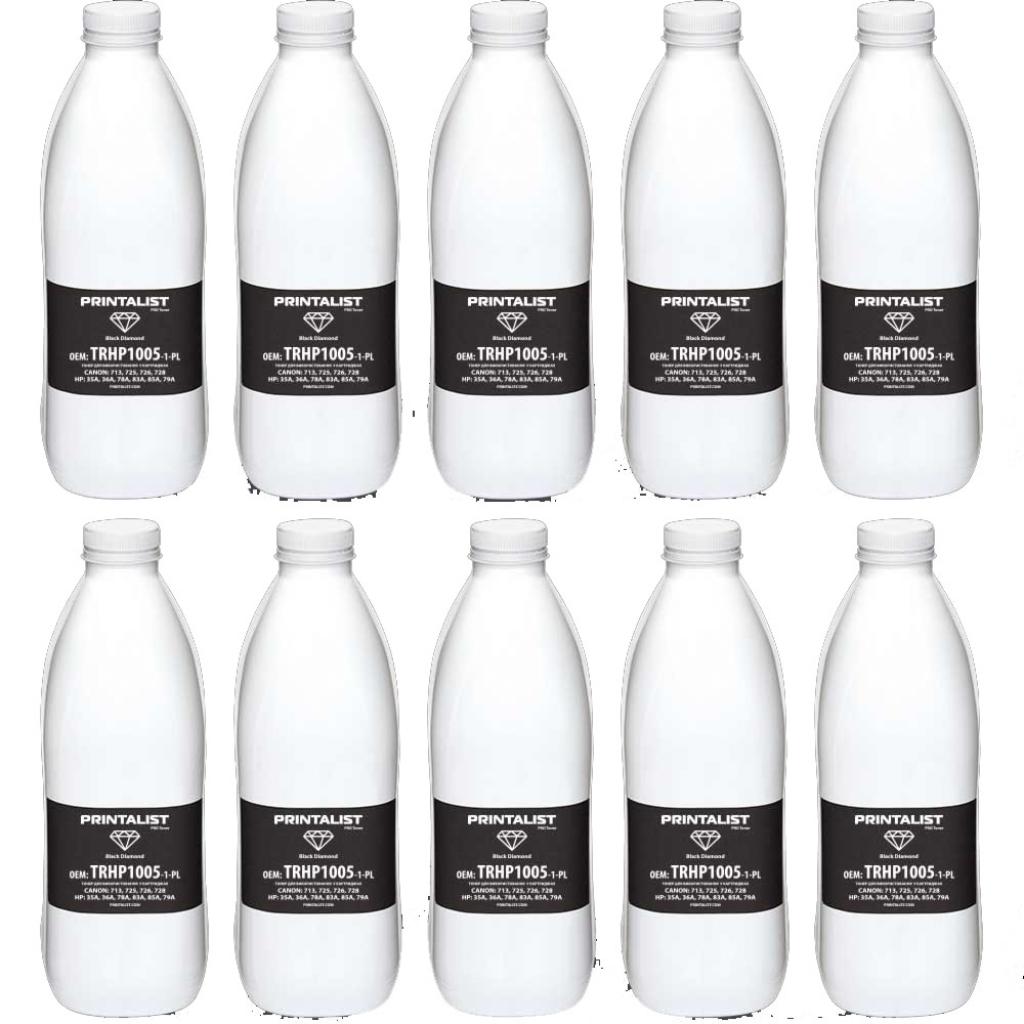 Тонер HP LJ Universal, 10*1kg Black Printalist (MPT7-1-10-PL) - зображення 1