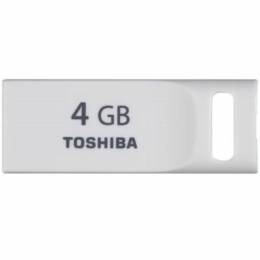 USB флеш накопичувач Toshiba 4Gb SURUGA White (THNU04SIPWHITE(BL5) - зображення 1