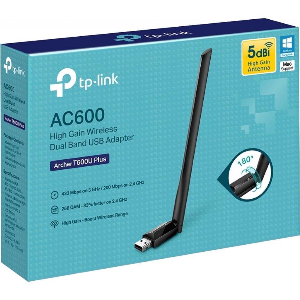 Мережева карта Wi-Fi TP-Link ARCHER-T600U-PLUS - изображение 4