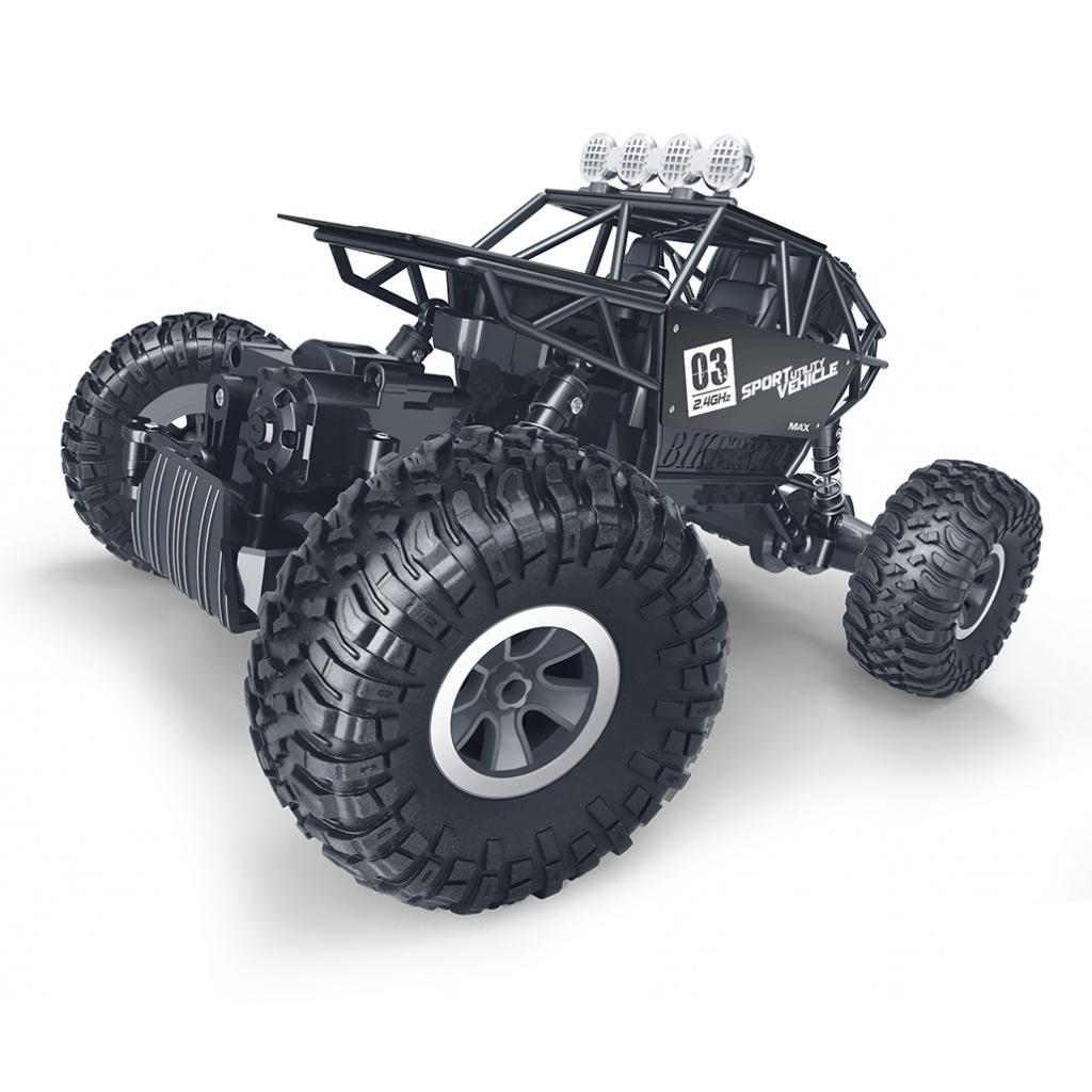 Радіокерована іграшка Sulong Toys 1:18 Off-road Crawler Max Speed Матовий чорний (SL-112RHMBl) - зображення 2