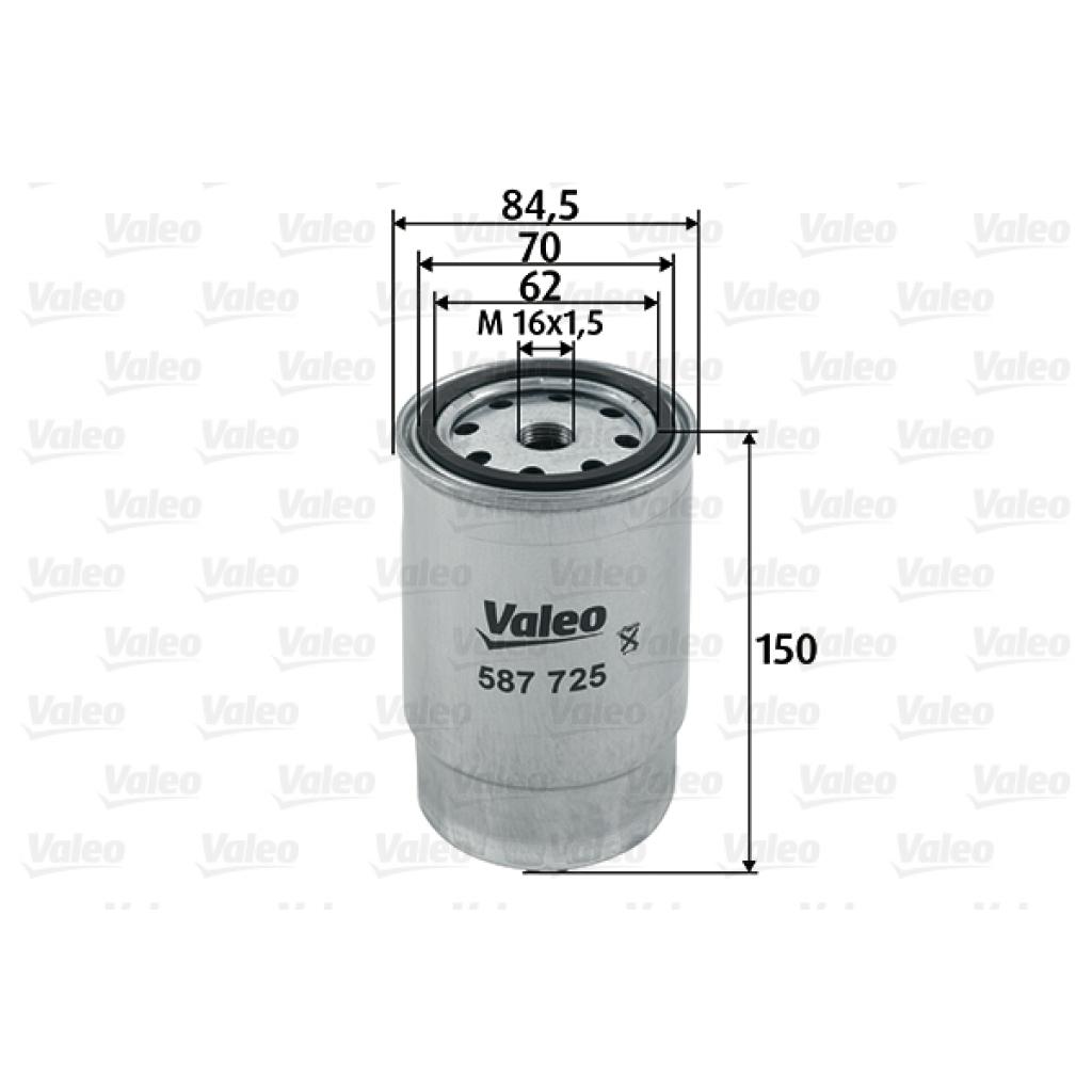 Фільтр паливний Valeo 587725 - зображення 1