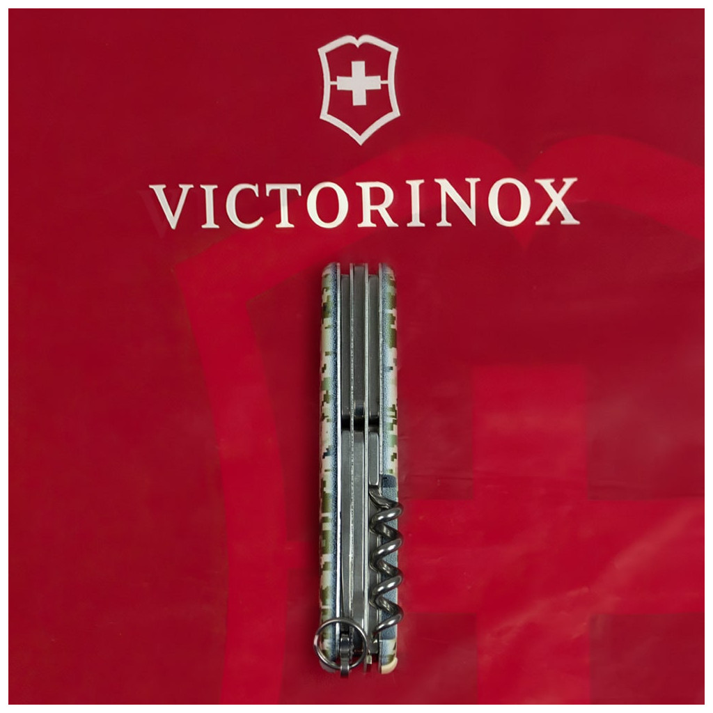 Ніж Victorinox Climber Army Піксель + Лого (1.3703.3_W3941p) - изображение 8